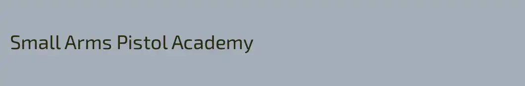 Small Arms Pistol Academy